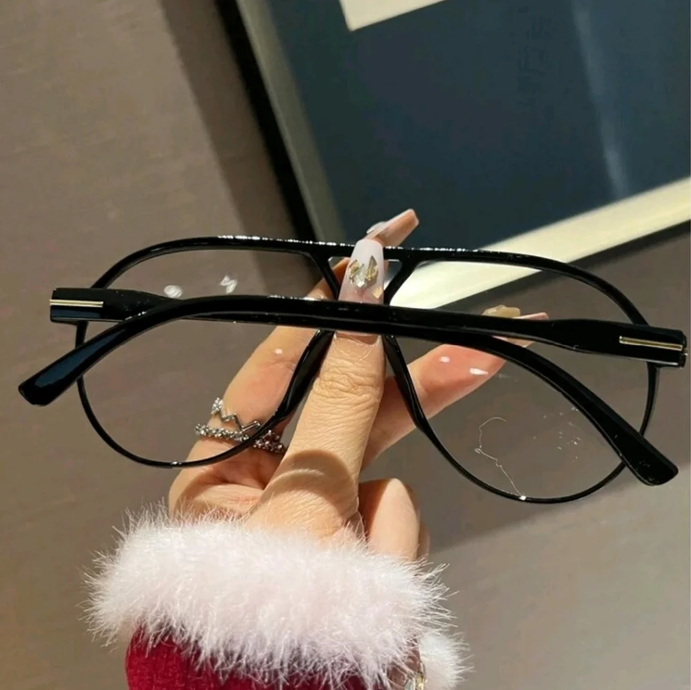 NEW Black Oversized Fashion Glasses